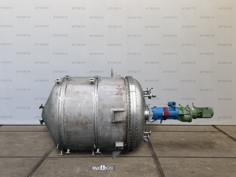 R.v.h. Born 6200 l Anchor - Stainless Steel Reactor
