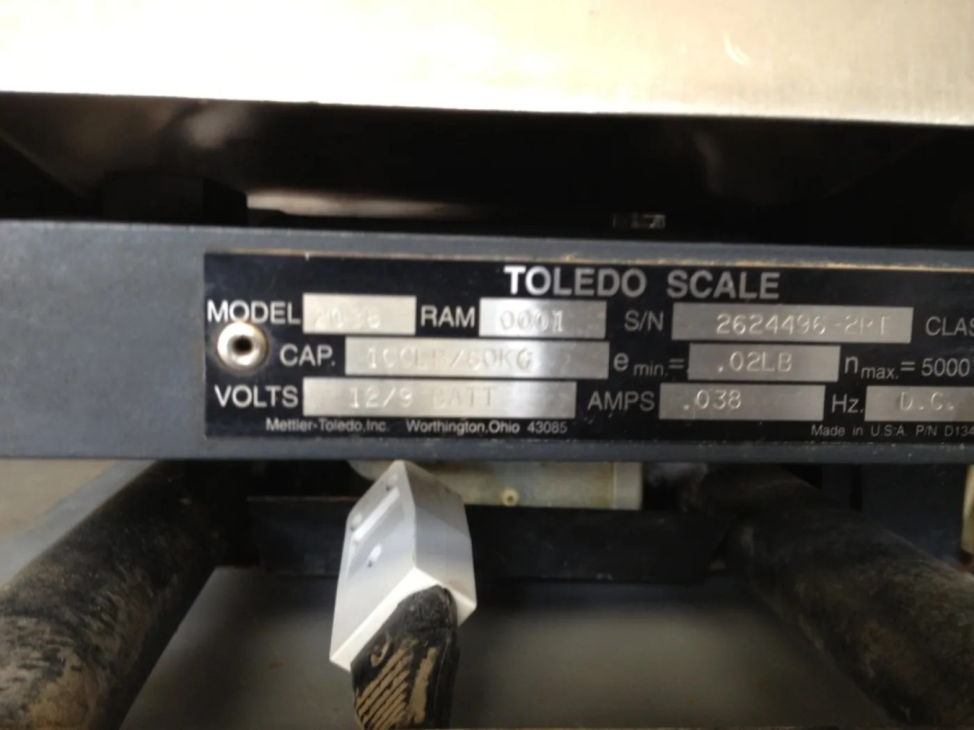 BILANCIA INDUSTRIALE TOLEDO – MOD. 2038 - 1
