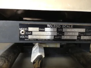 BILANCIA INDUSTRIALE TOLEDO – MOD. 2038