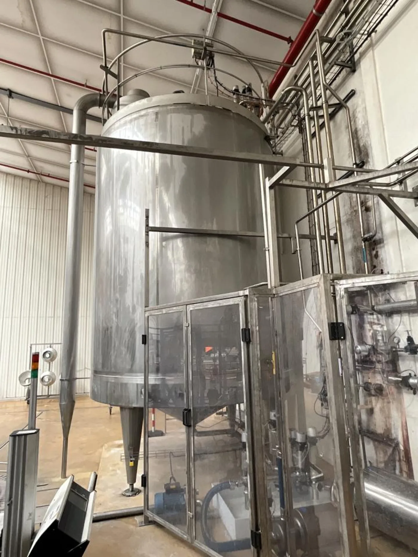 2013 Goavec Engineering Goavec Engineering 27700 Litre Vertical Stainless Steel CIP Mixing Tank - Line 7 - 3