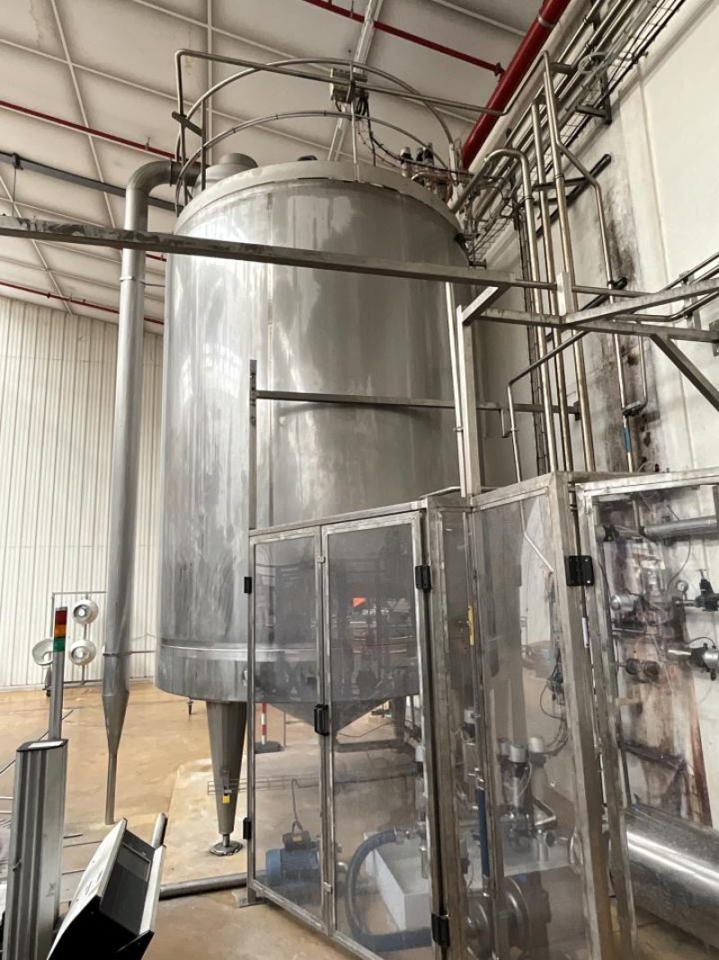 2013 Goavec Engineering Goavec Engineering 27700 Litre Vertical Stainless Steel CIP Mixing Tank - Line 7