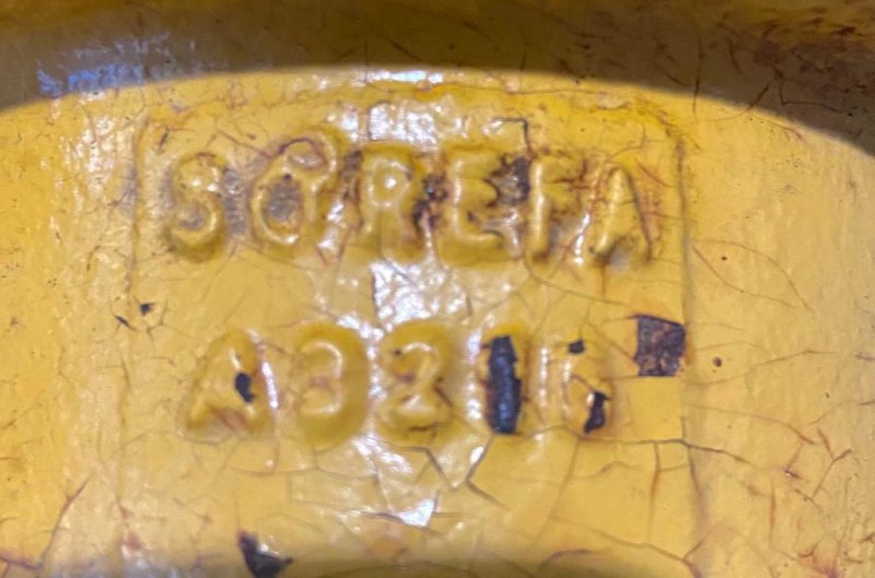 Tragrolle SOREFA A 3616 Singelflansch