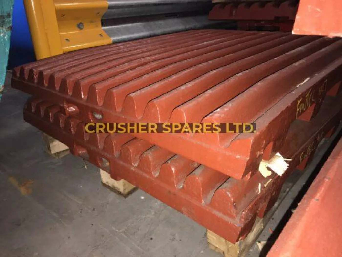 25-11-0078 | Fixed Jaw Plate | Fintec® 1107 | - 1