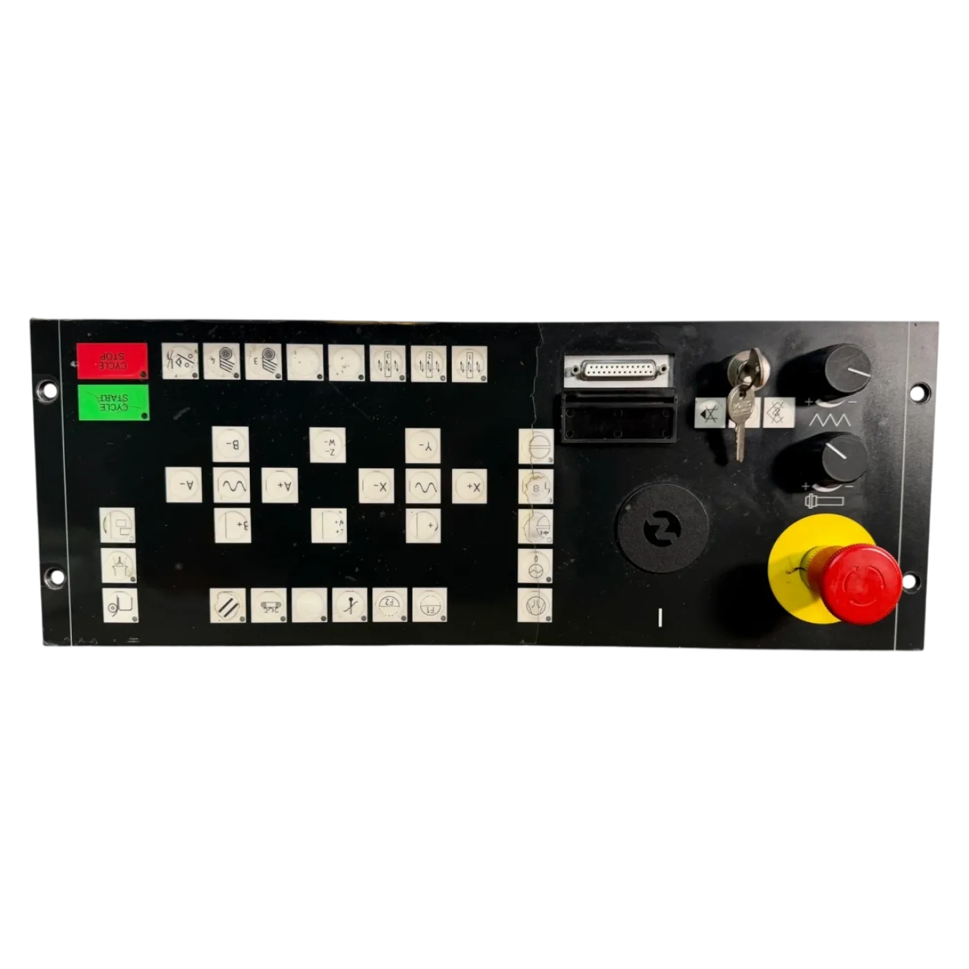 NUM Kurzhubtastatur Bedienpanel für NUM 1060 Steuerung Art.-Nr. 0206 202 821 - 3
