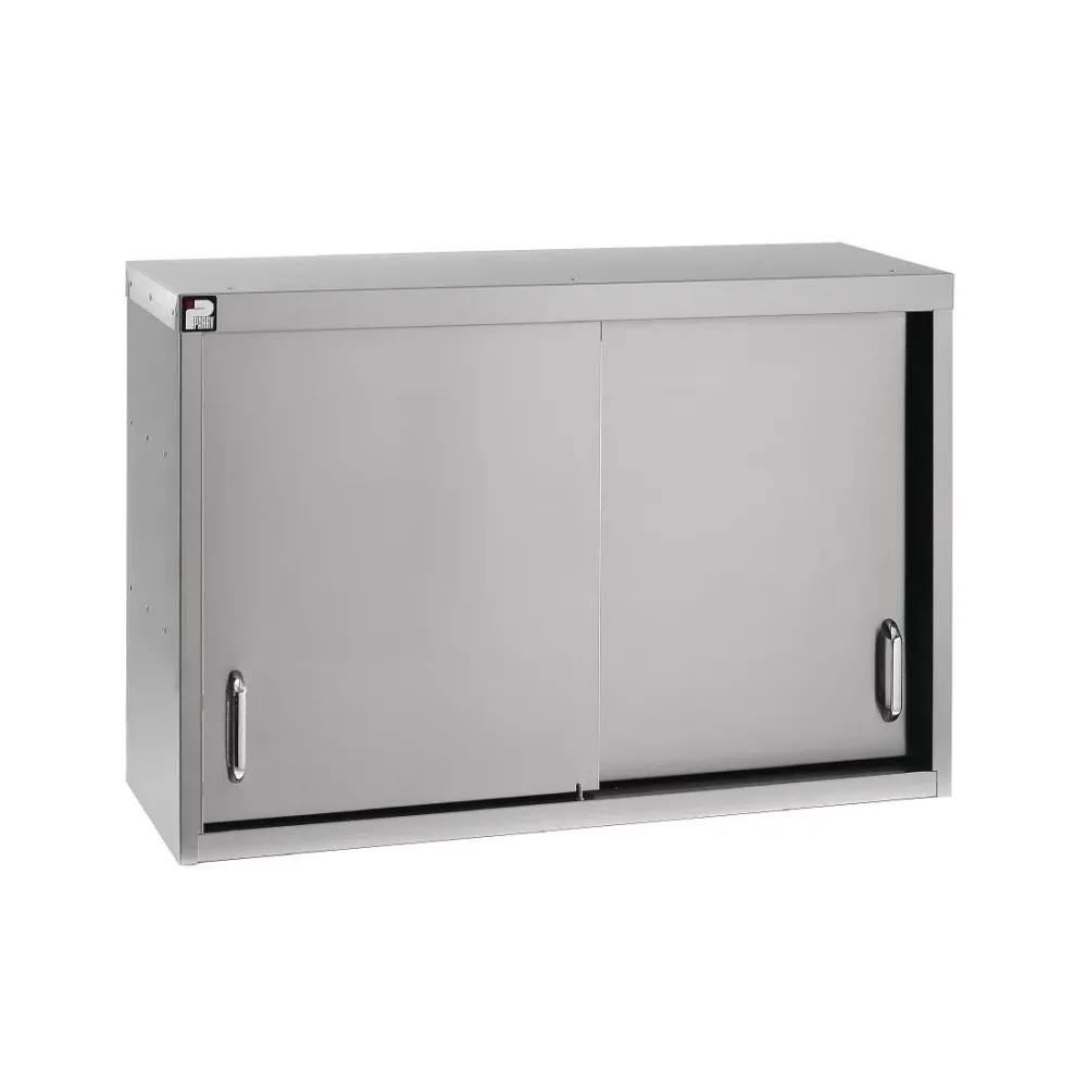 Parry WCS1500 Stainless Steel Sliding Door Wall Cupboard 1500mm - islandcatering