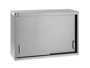 Parry WCS1500 Stainless Steel Sliding Door Wall Cupboard 1500mm - islandcatering