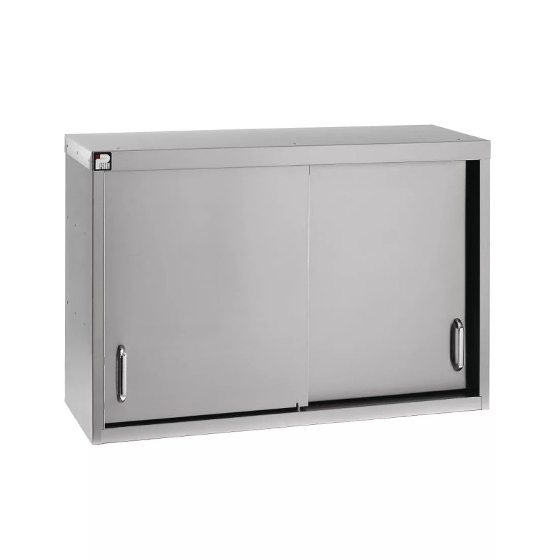 Parry WCS1500 Stainless Steel Sliding Door Wall Cupboard 1500mm - islandcatering