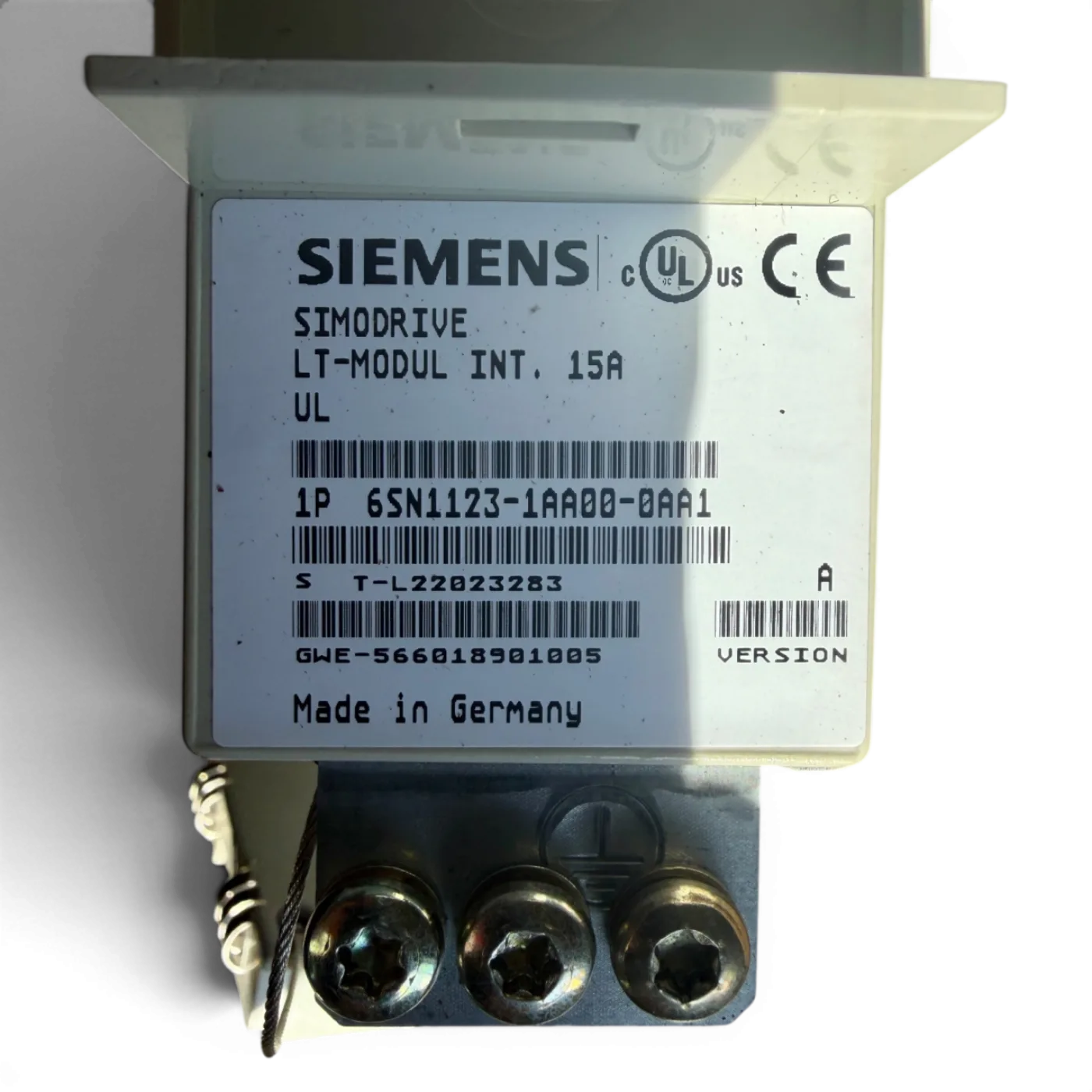 Siemens SIMODRIVE LT-Modul INT. 15A Art.-Nr. 6SN1123-1AA00-0AA1 für IMA CNC und Industrieanlagen - 2