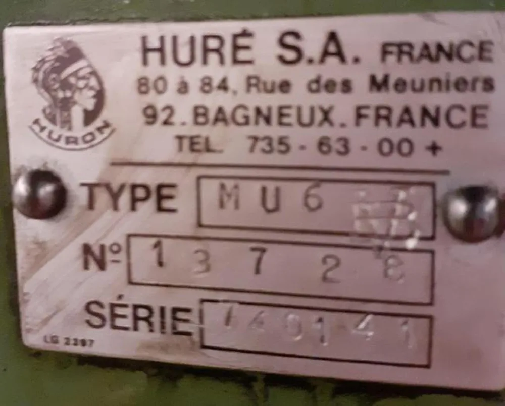 Fresadora universal HURÉ