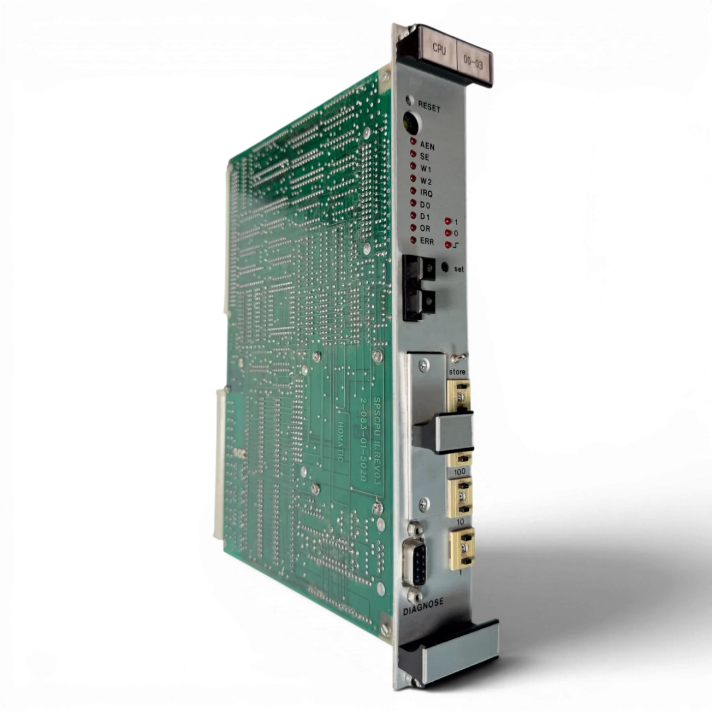 HOMAG Steuerkarte HOMATIC SPS CPU SPS-II Bus Modul Rev.03 Art.-Nr. 2-083-01-5058 / 2083015058 - 2