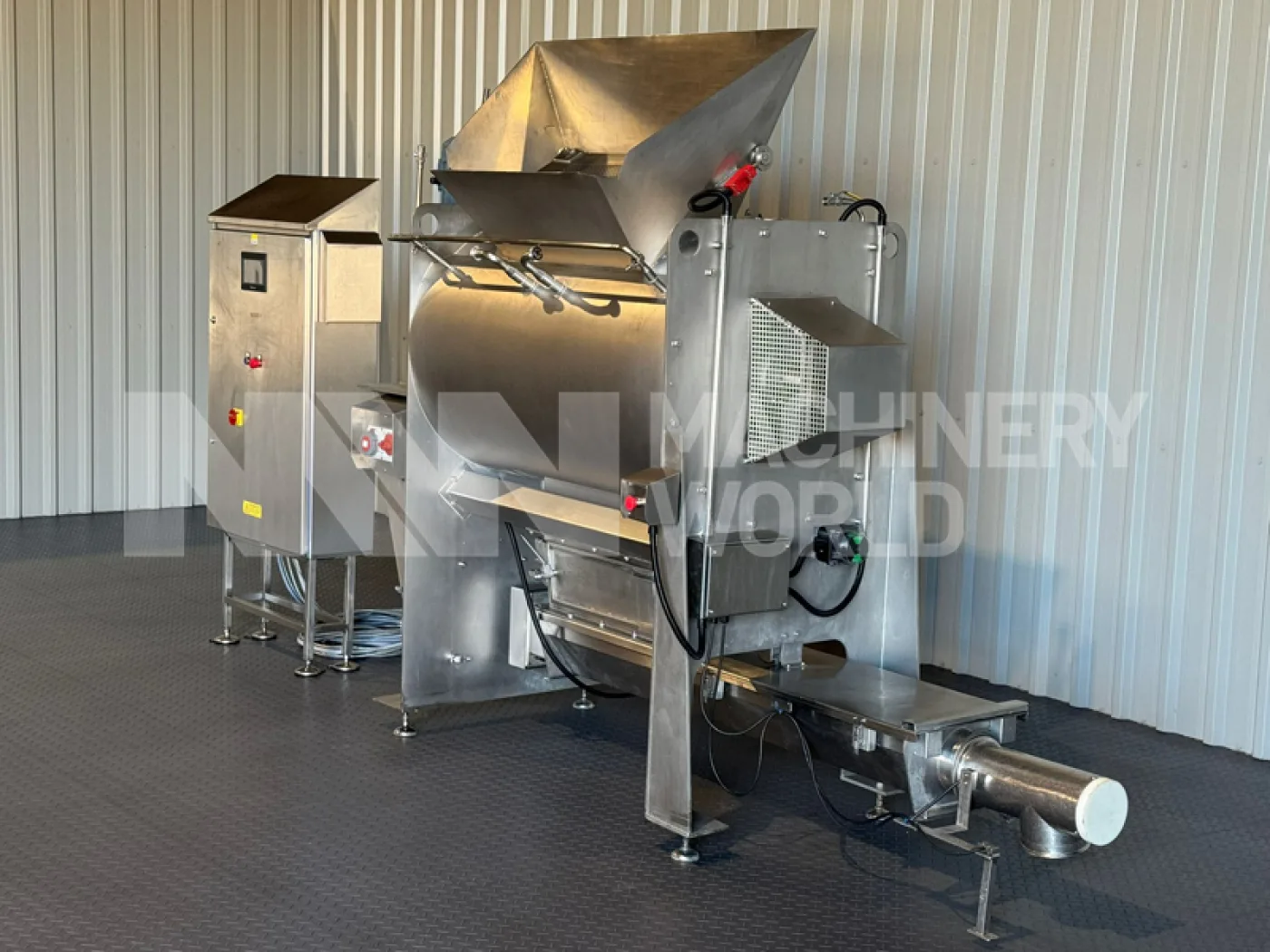 400L Winkworth RT400 Horizontal Ploughshare Double Jacketed T-Arm Mixer (Year 2009) - 2