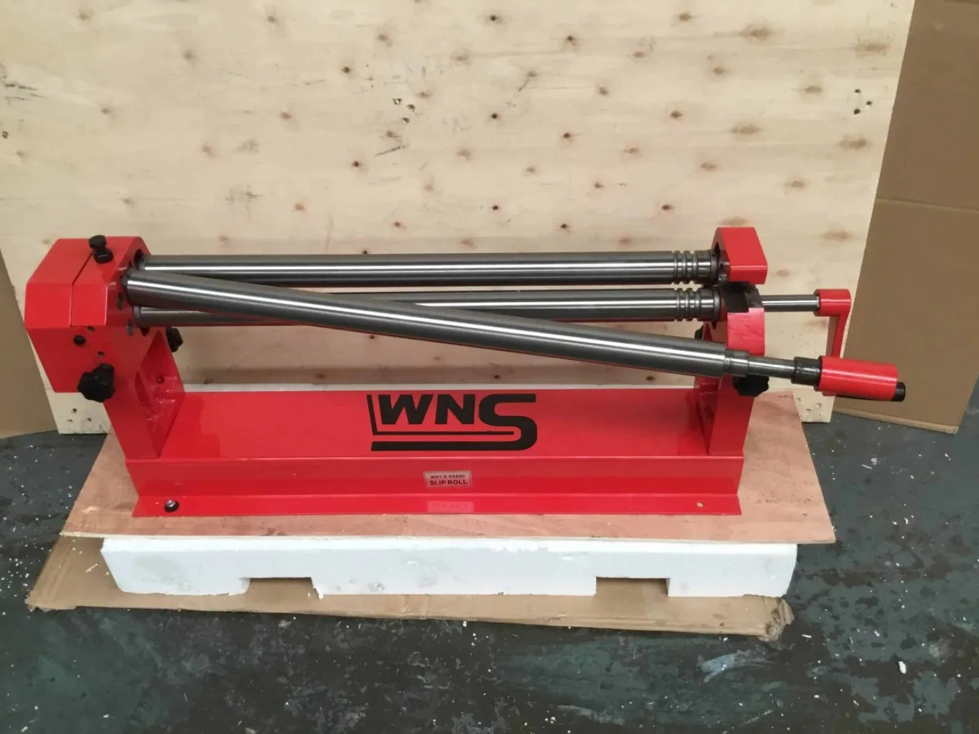 WNS Bench Bending Rolls 660mm x 38mm x 1.2mm Capacity - WNS - W. Neal Services Ltd - 2