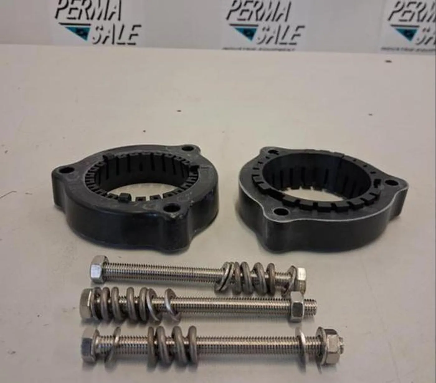 QVF Schellenringsystem Typ PF für Glas-Glas-Verbindungen (DN50) - 1