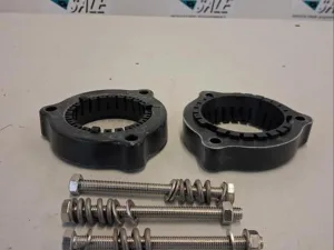 QVF Schellenringsystem Typ PF für Glas-Glas-Verbindungen (DN50)