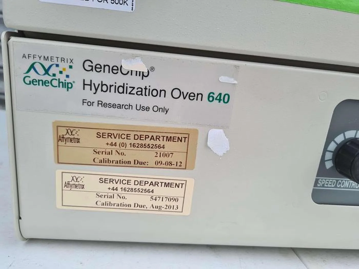 Affymetrix GeneChip Hybridization Oven 640 - 7