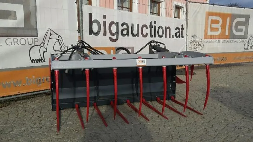 Krokodilzange 180 cm passend zu JCB 520-50 Aufnahme