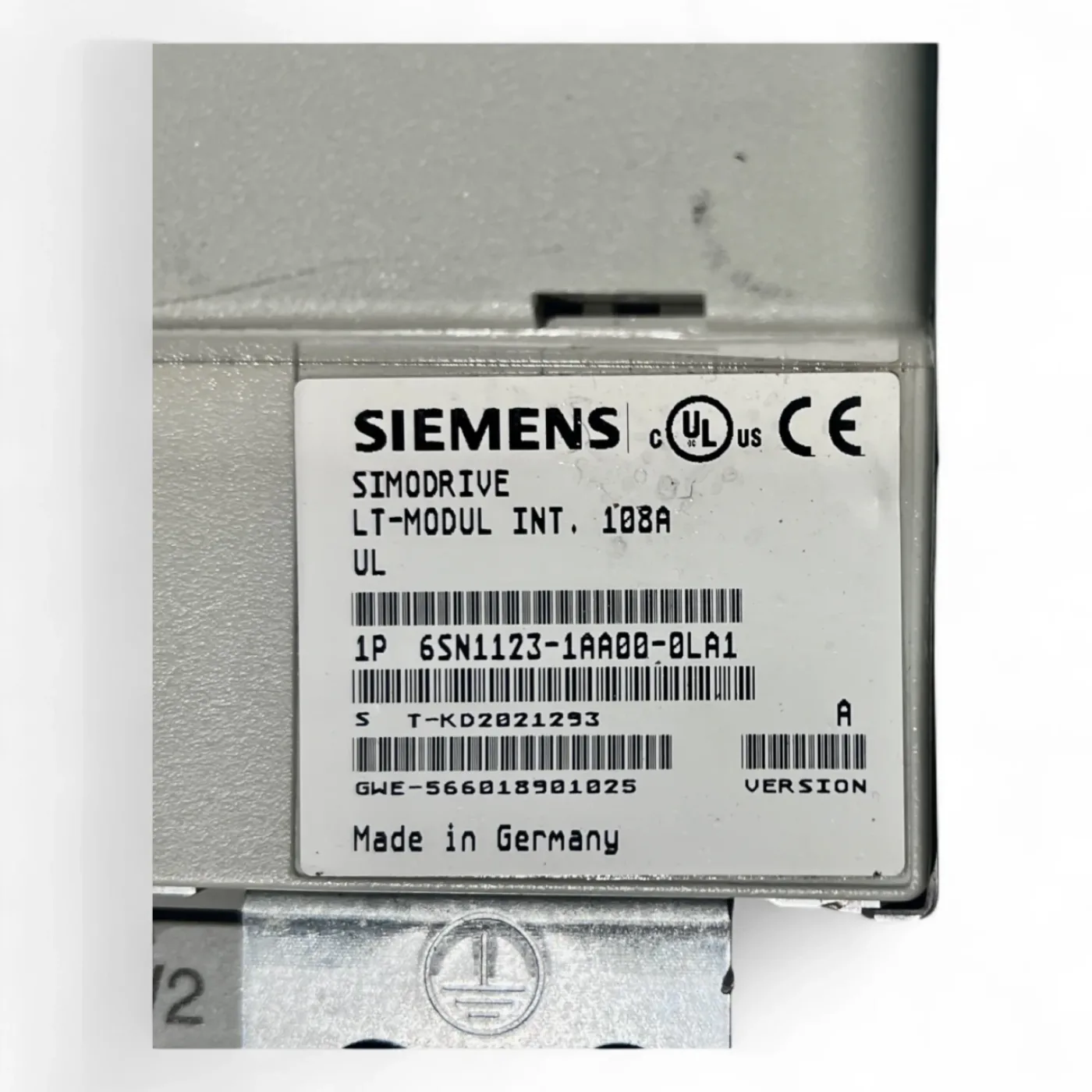 Siemens SIMODRIVE LT Modul INT 108A Art Nr 6SN1123-1AA00-0LA1 + Steuerungsmodul Art Nr 6SN1122-0BA11-0AA1 z B IMA 810 V - 7