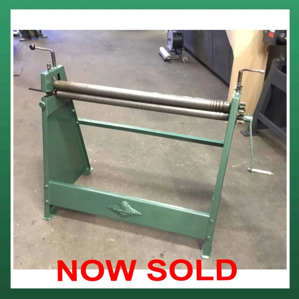 EDWARDS Hand Bending Rolls 37" - WNS - W. Neal Services Ltd