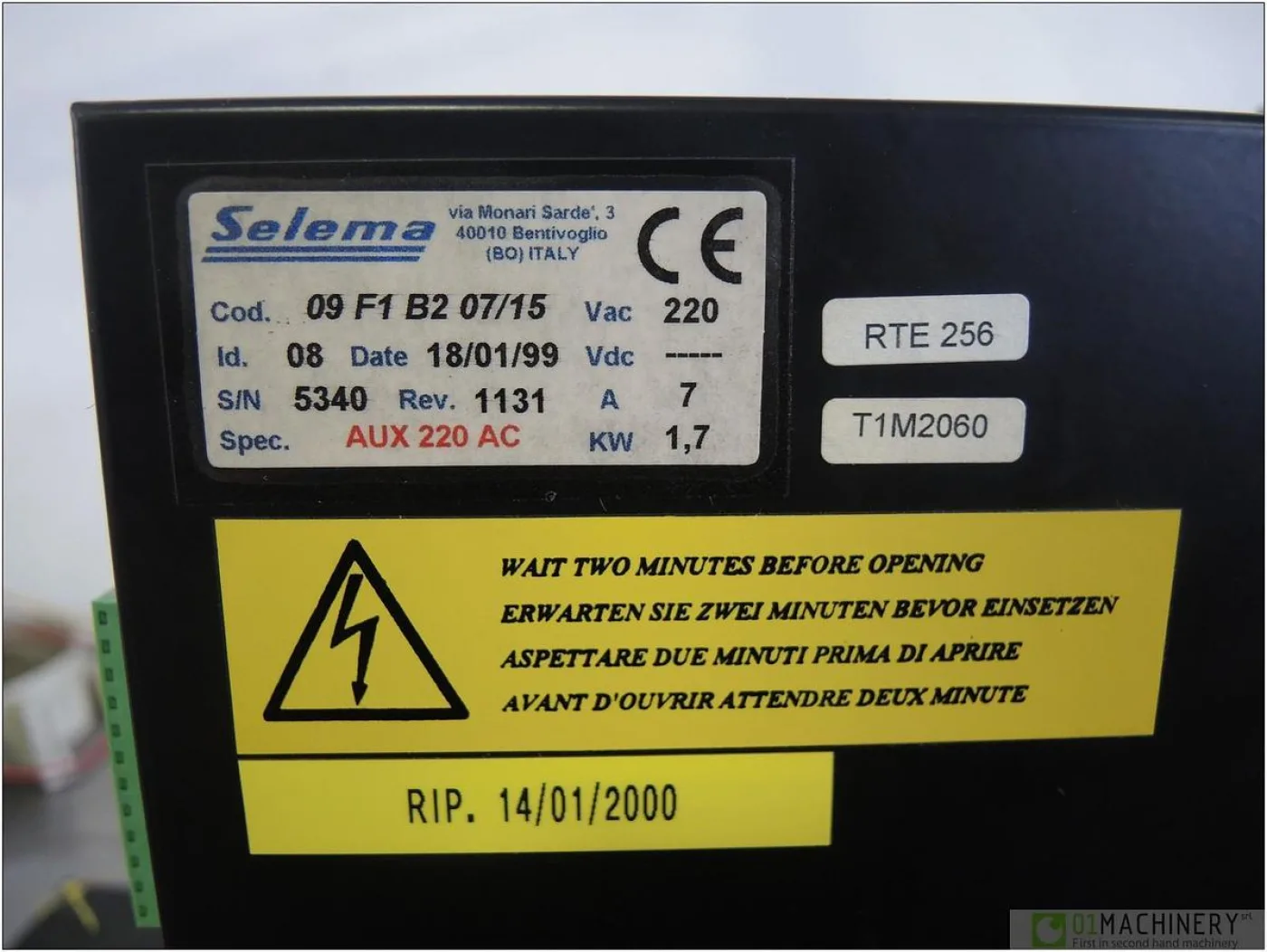 2000 SELEMA 09 F1 B2 07/15 AI2190 - 3