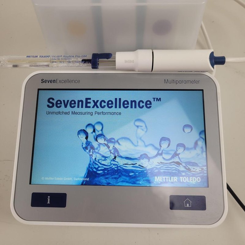 Mettler Toledo Seven Excellence Multi parameter Meter + P25 Printer