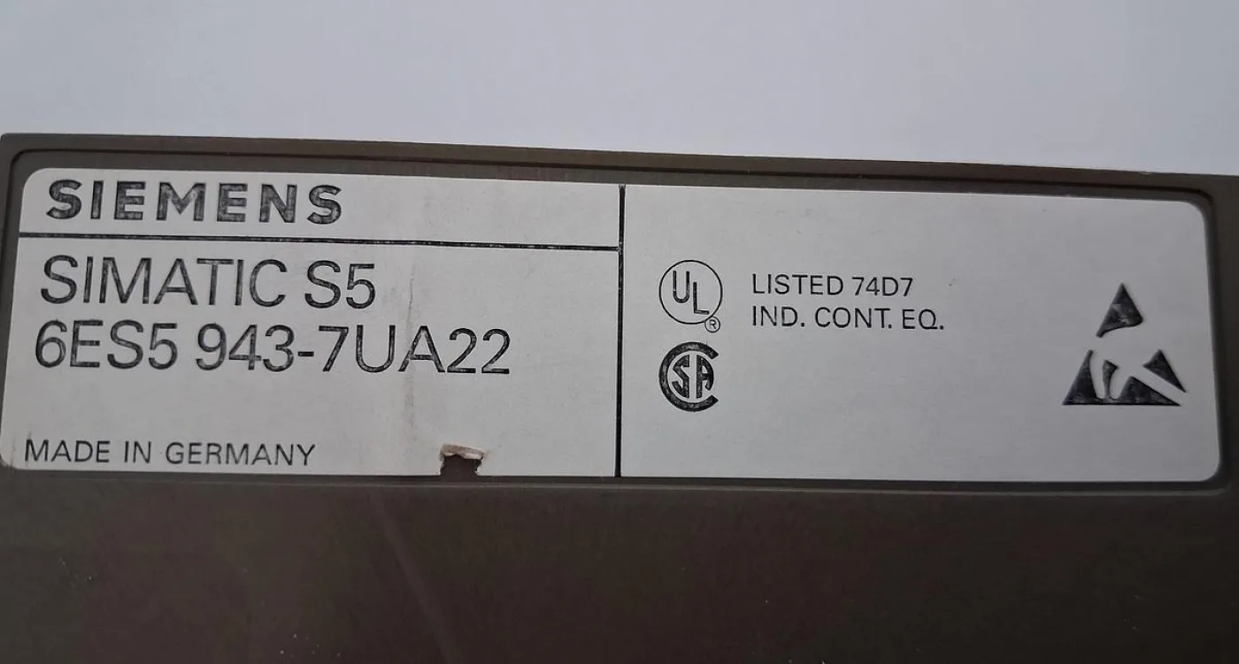 Siemens SIMATIC S5 6ES5 943-7UA22 Kommunikationsmodul - 5