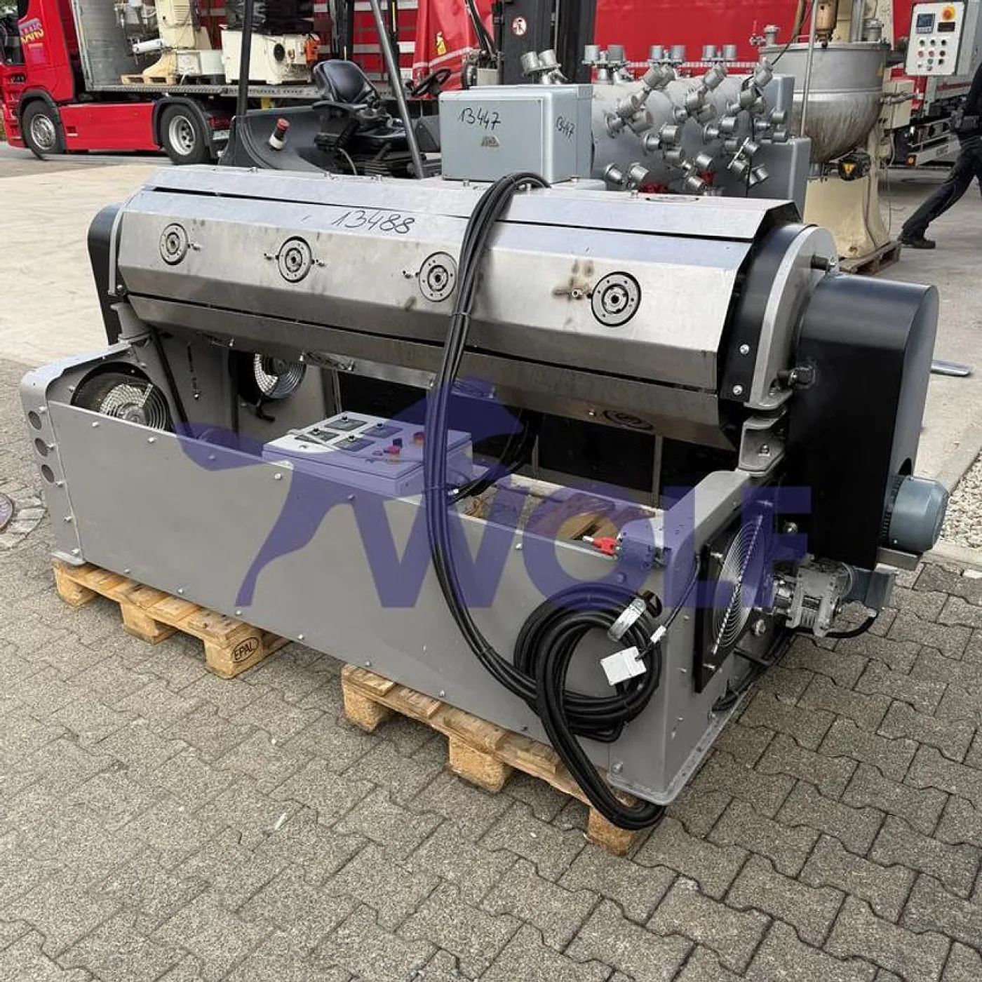 Hohlfigurenschleuder COLLMANN - Type HS-20 mit 20 Magnetstationen. - 1