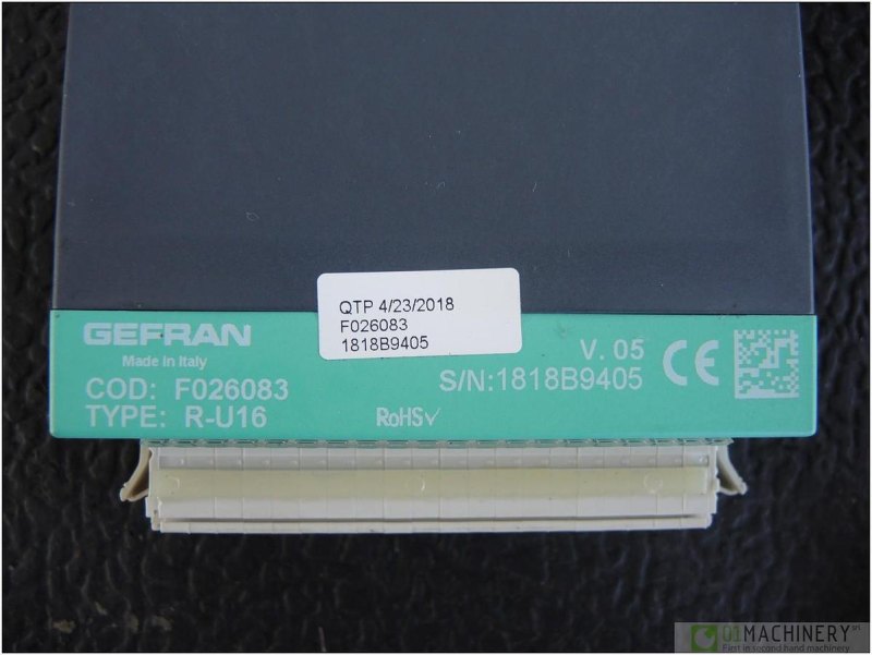 2018 GEFRAN R-U16 AI2721