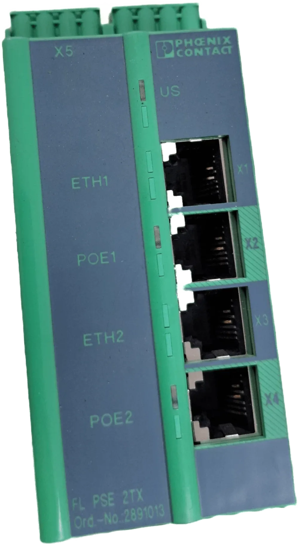 Phönix-Contact Factoryline Power-over-Ethernet-Modul