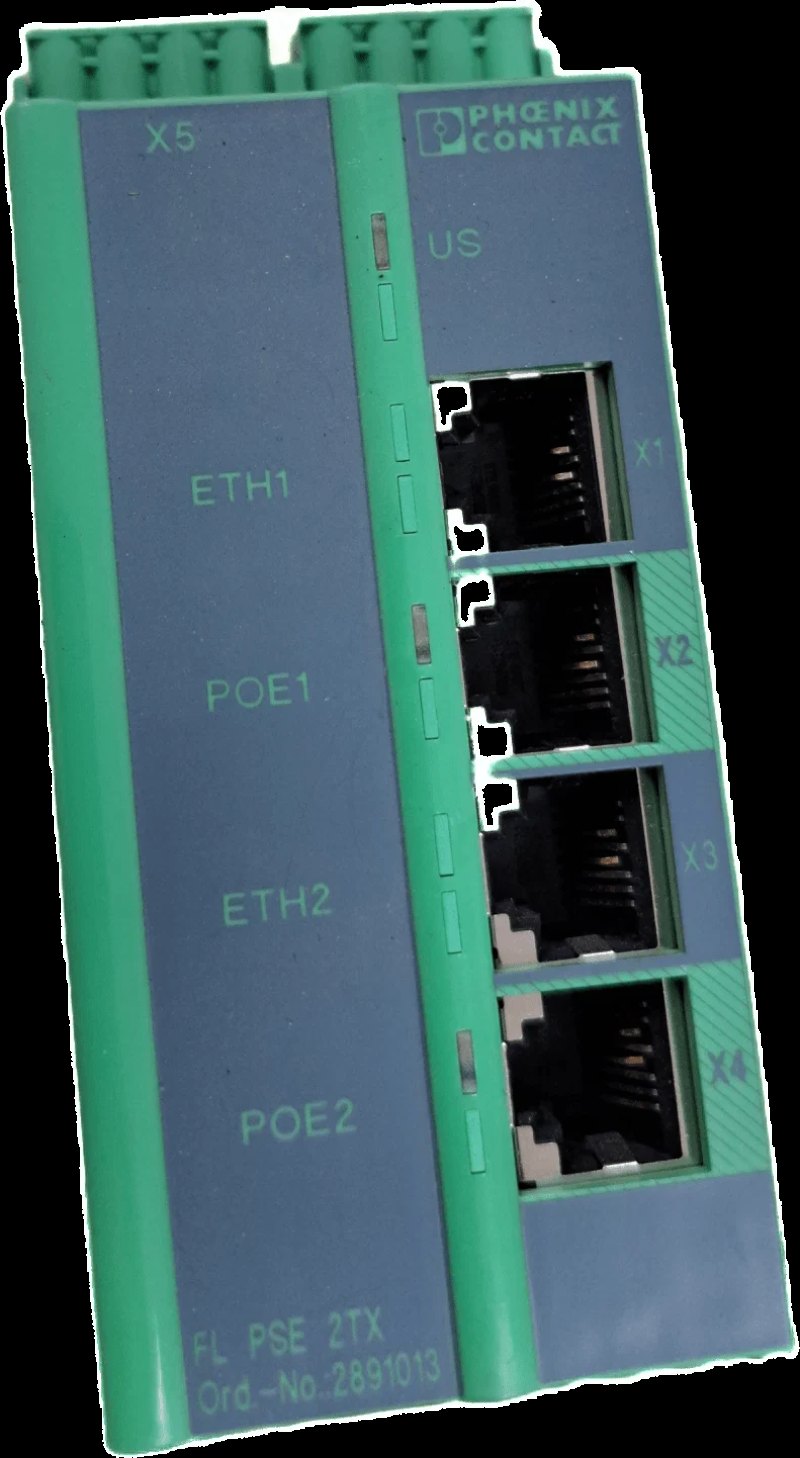 Phönix-Contact Factoryline Power-over-Ethernet-Modul