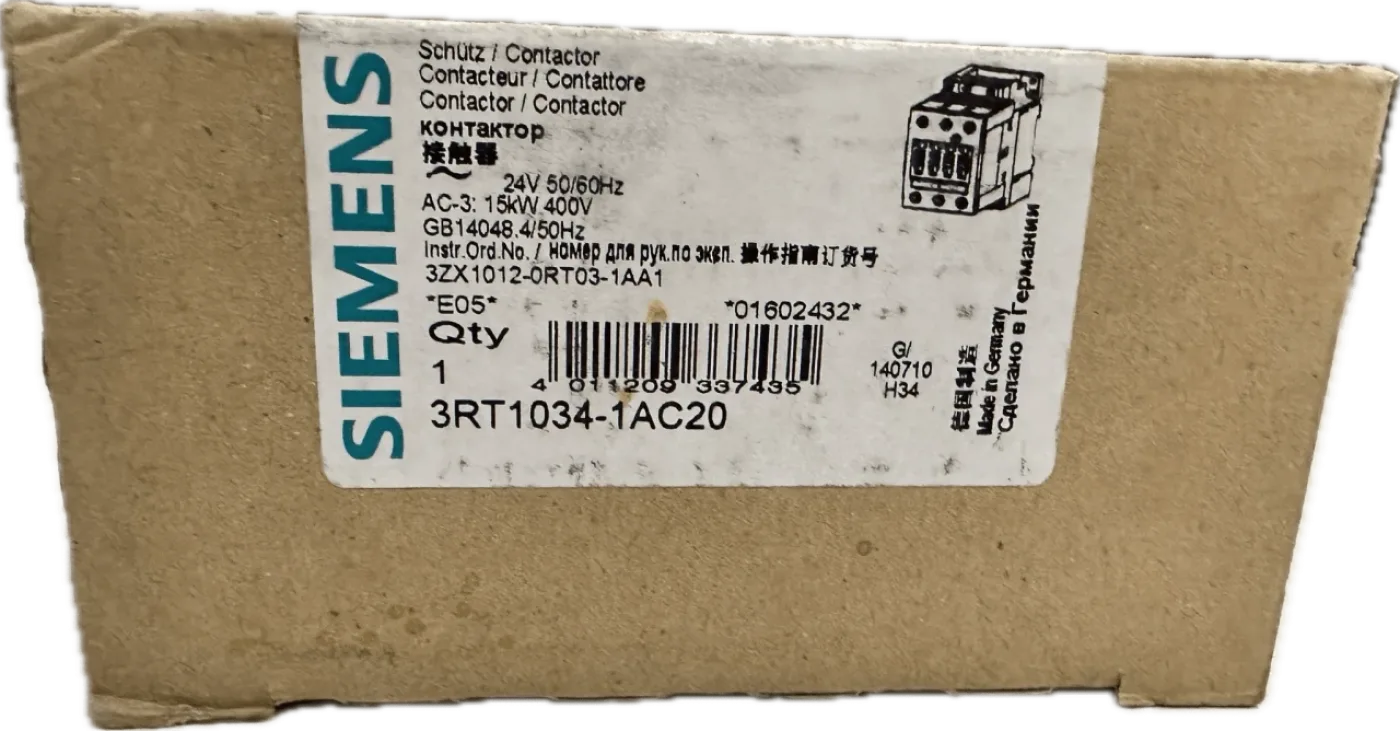 Siemens Leistungsschütz 3RT1034-1AC20 - 3