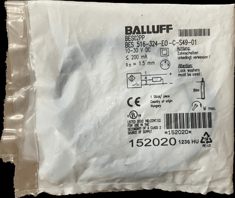 BALLUFF Induktive Standardsensoren mit Vorzugstypen BES02PP