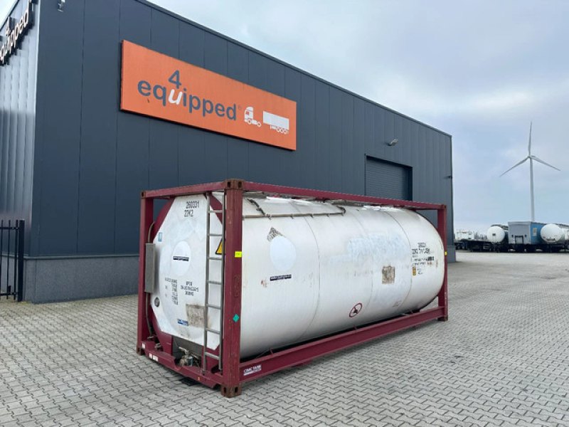 FOOD 20FT ISO / 25.910L-1-COMP. / L4BN / UN Portable / T11 / 5Y – + CSC test: 09-2027