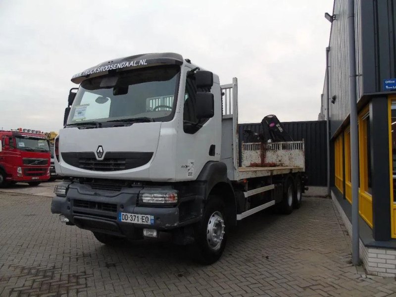 Renault Kerax 460DXI + HIAB 166 HIDUO 3 X EXT. + 6X4 + EURO 5 + REMOTE