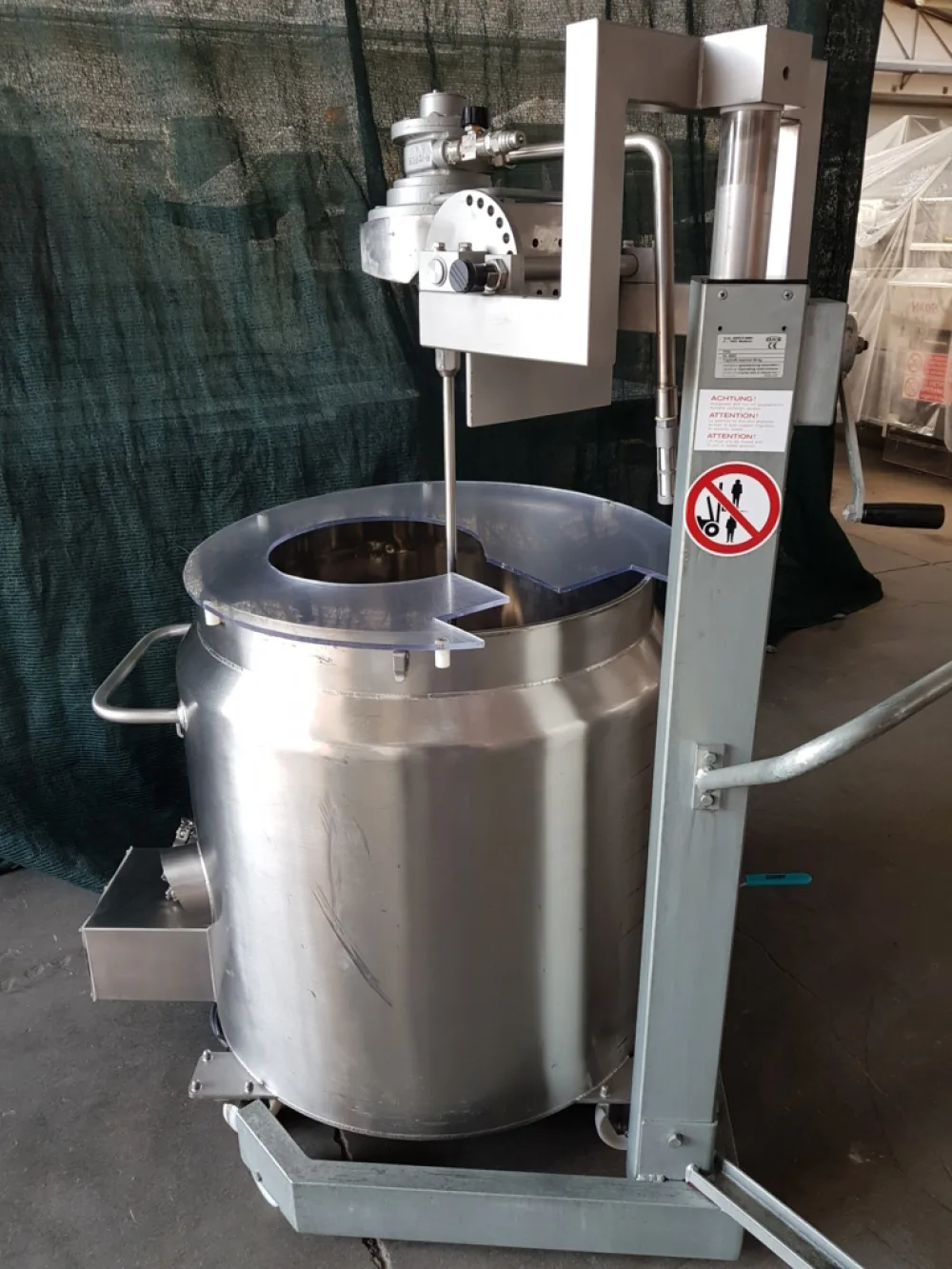 DISSOLUTORE INCAMICIATO – FLUX MOD. FHG