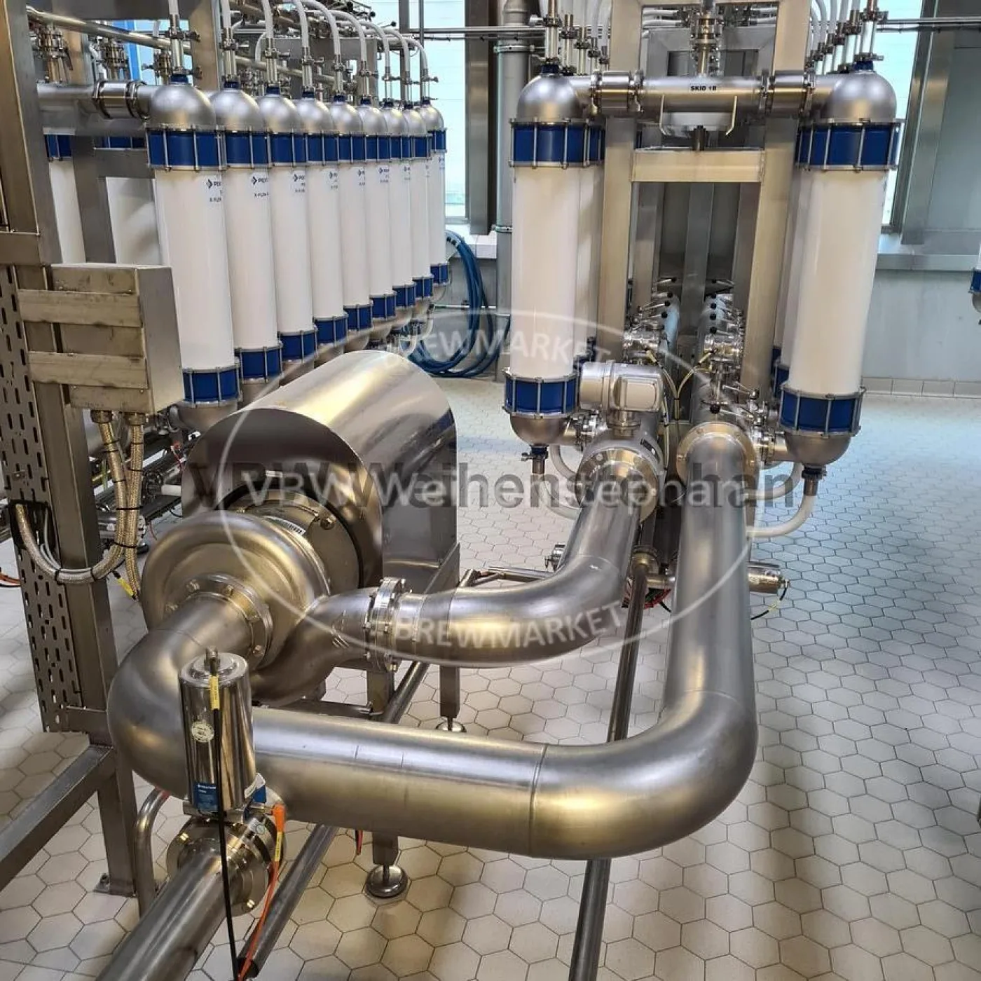 Membrane filtration module (4 skids, each with 18 membrane modules) - 6