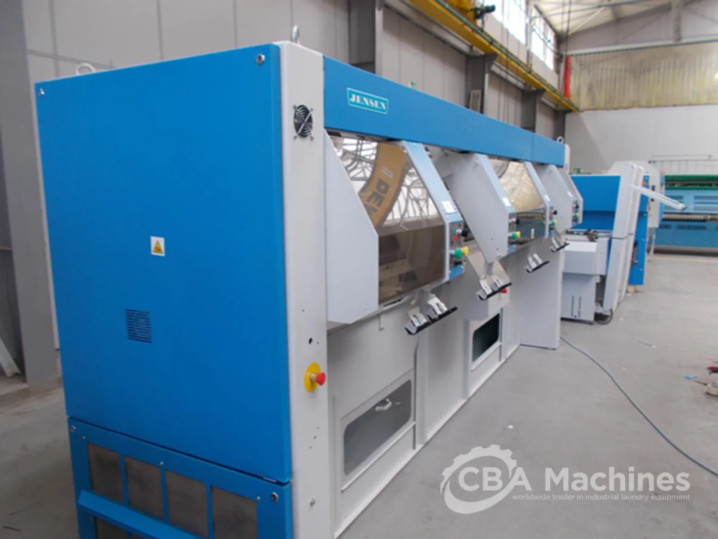 Complete Ironing Line Jensen/Lapauw 2 roll 1600 x 4000mm STEAM 2-4 lanes (839-840-841) - 2