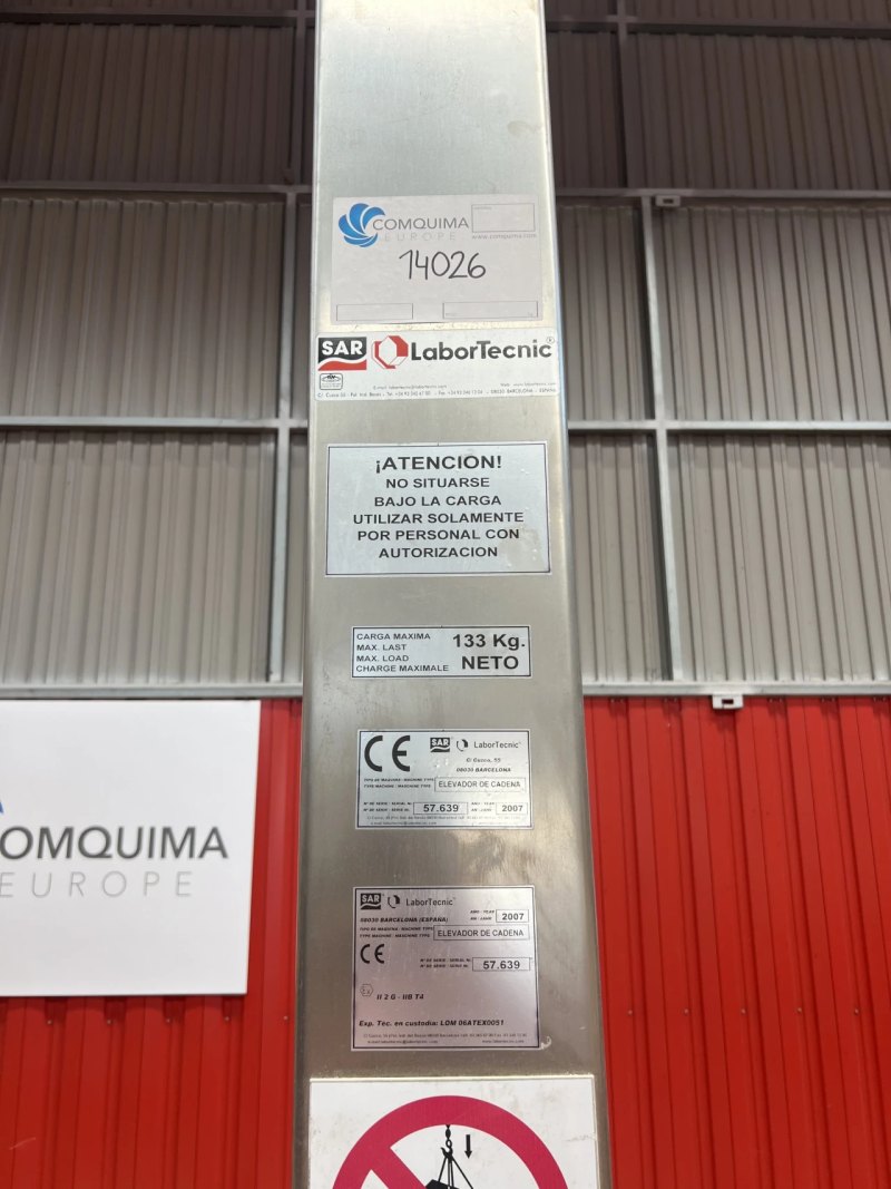 CHAIN HOIST SAR LABORTECNIC ATEX