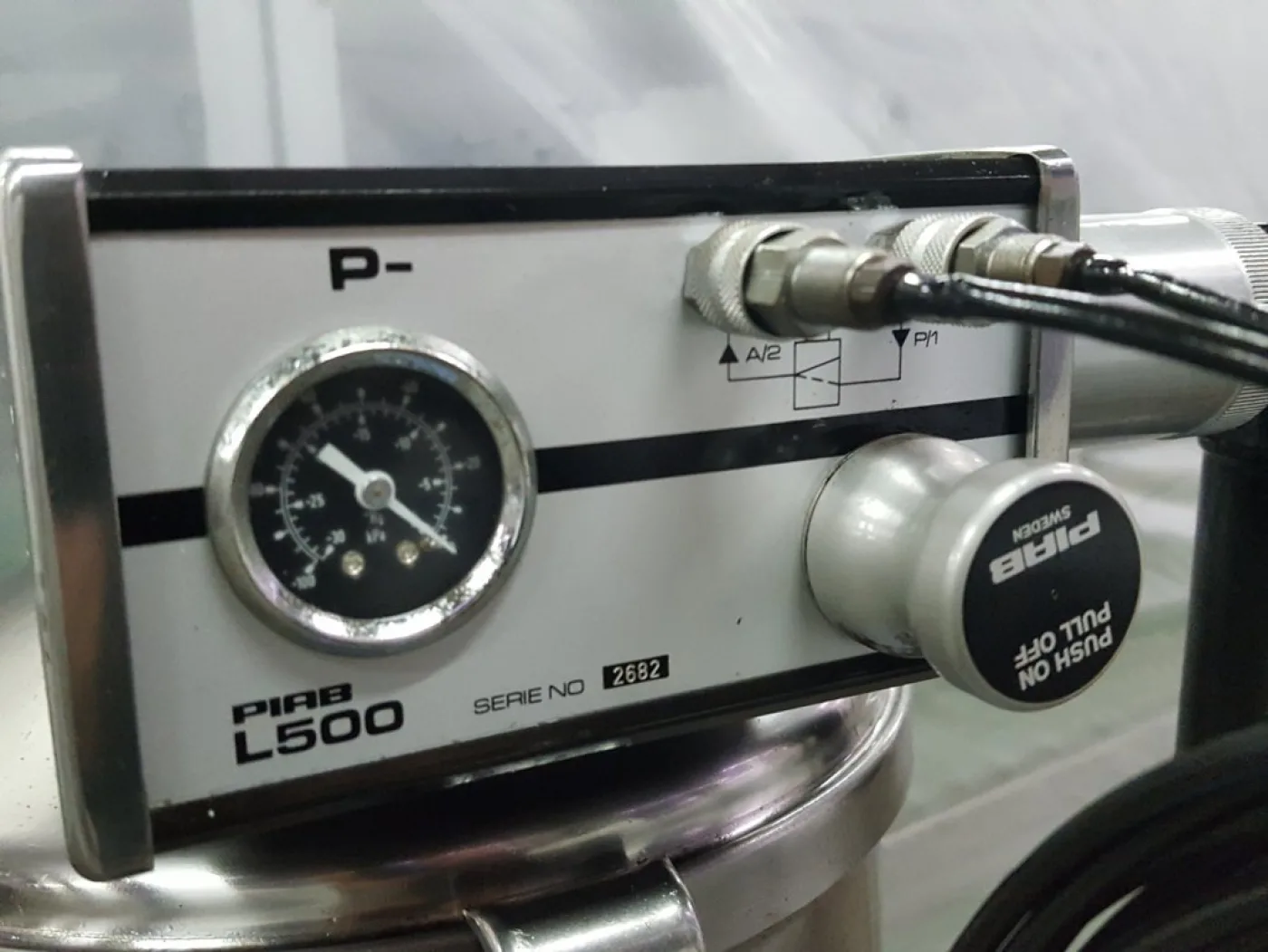 TRASFERITORE POLVERI USATO – PIAB MOD. L500 - 3