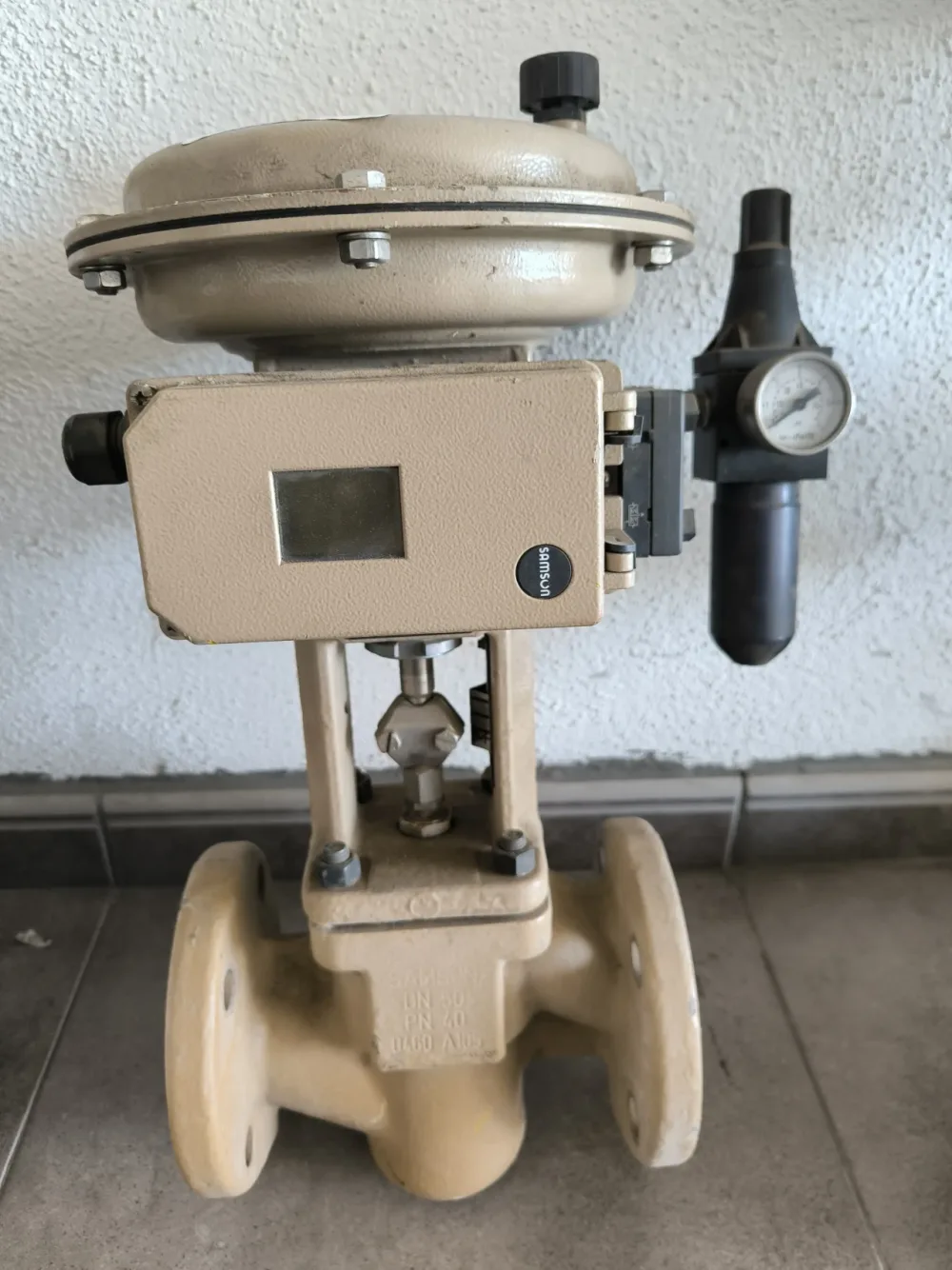 PROPORTIONAL CONTROL VALVE SAMSON DN50 PN40 ATEX WITH PNEUMATIC ACTUATOR 324102