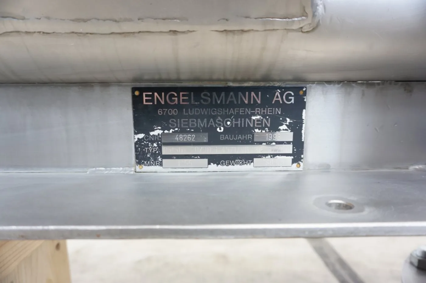 Engelsmann Palafix 20/30 - Rotating sieve - 1