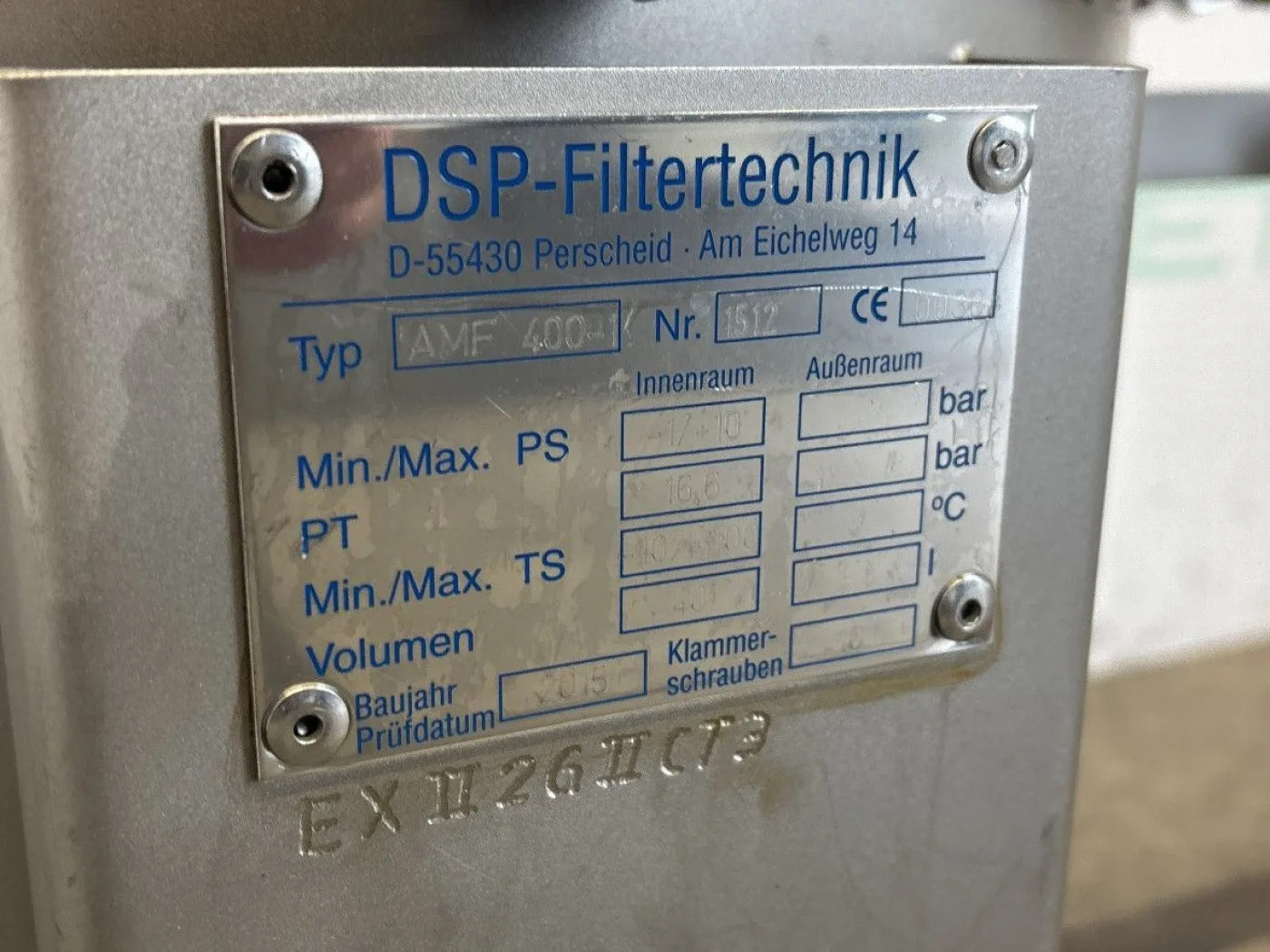 DSP AMF400-1 - Candle filter - 6