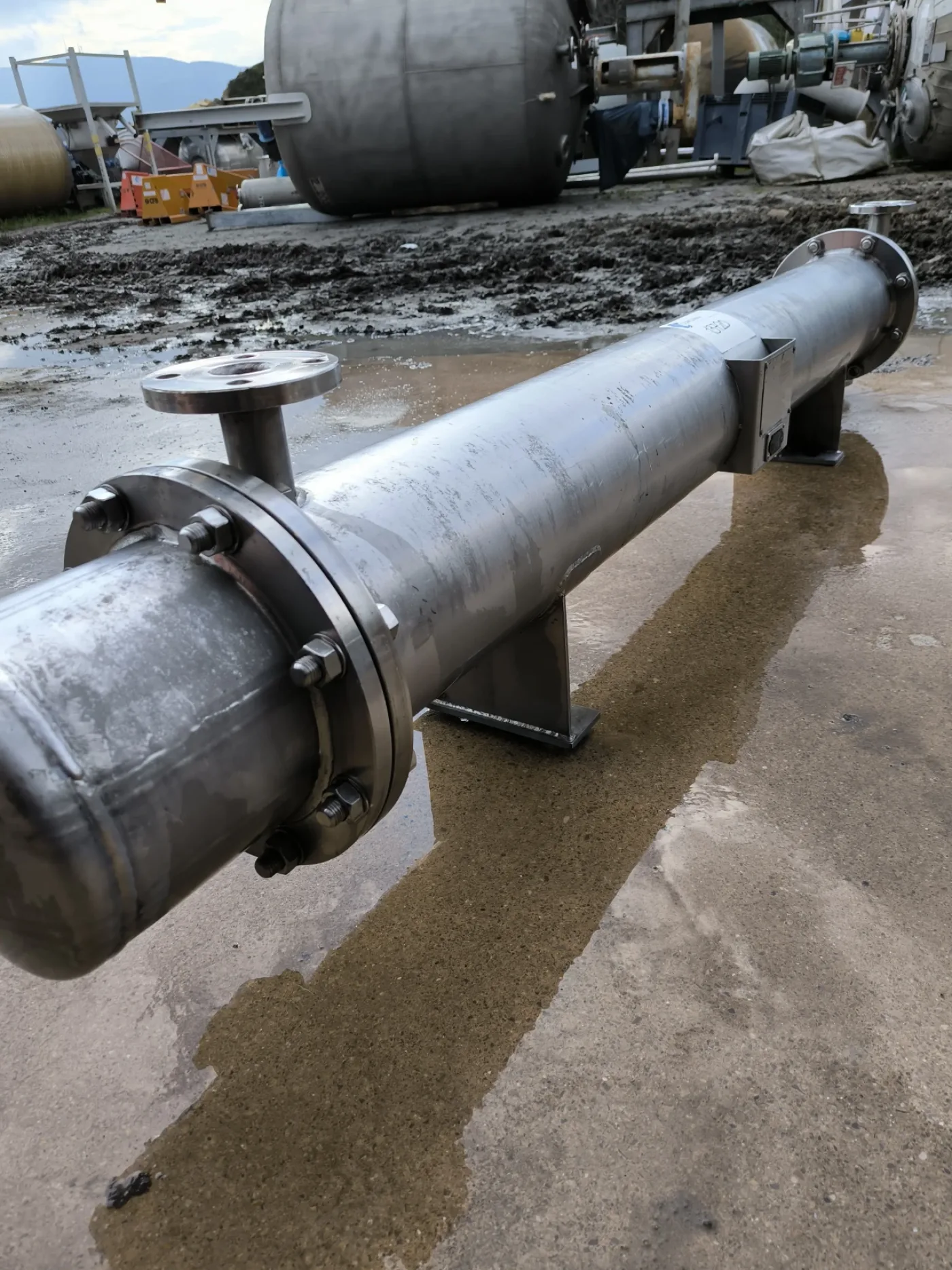 E.BACHILLER STAINLESS STEEL 316 HEAT EXCHANGER 3.6 M2 - 2
