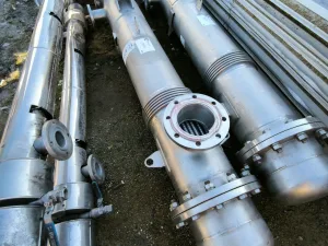SEDITESA VERTICAL EXCHANGER IN STAINLESS STEEL 316 16 m2