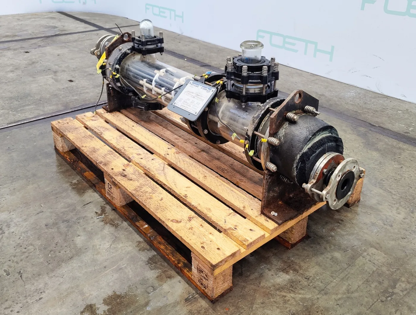 QVF Glasstechnik ROB 15/150/SH/3/SIC - 1,5 m² - Shell and tube heat exchanger - 7