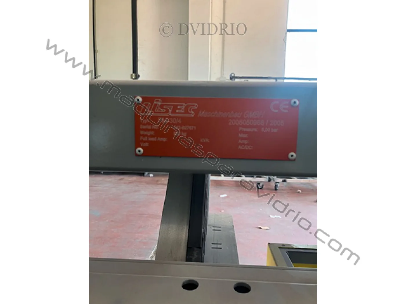 PLEGADORA DE PERFILES LISEC PARA VIDRIO - 4