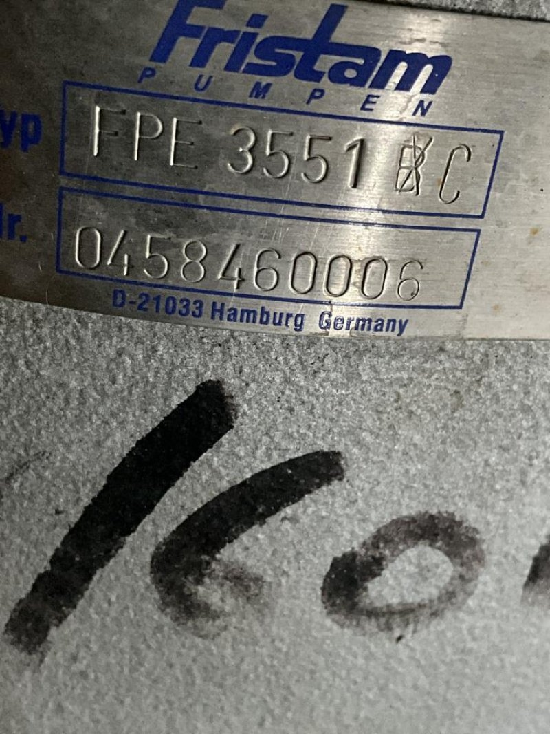Fristam Fristam FPE 3551 C Stainless Steel Centrifugal Pump