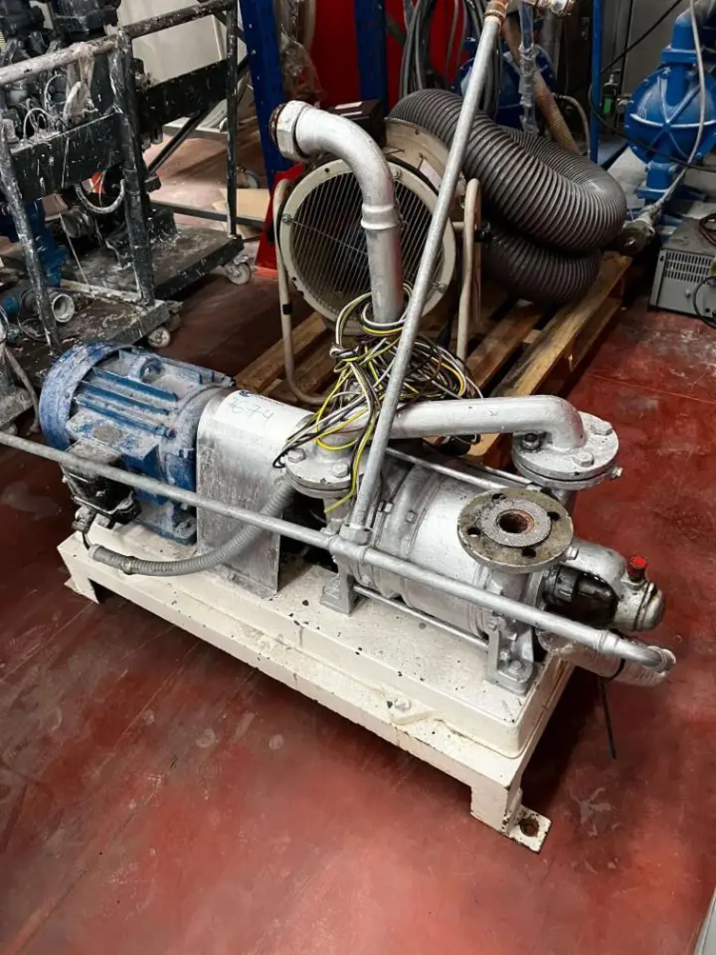 USED SIHI 4.4 kW VACUUM PUMP - 1
