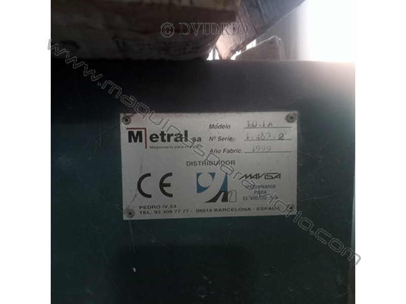 TALADRO HORIZONTAL PARA VIDRIO METRAL