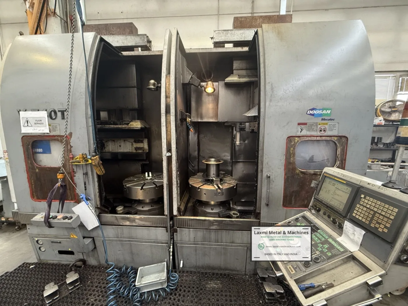 CNC VERTICAL TURNING CENTER, DOOSAN - V740T - Laxmi Metal & Machines, Rohtak - 2