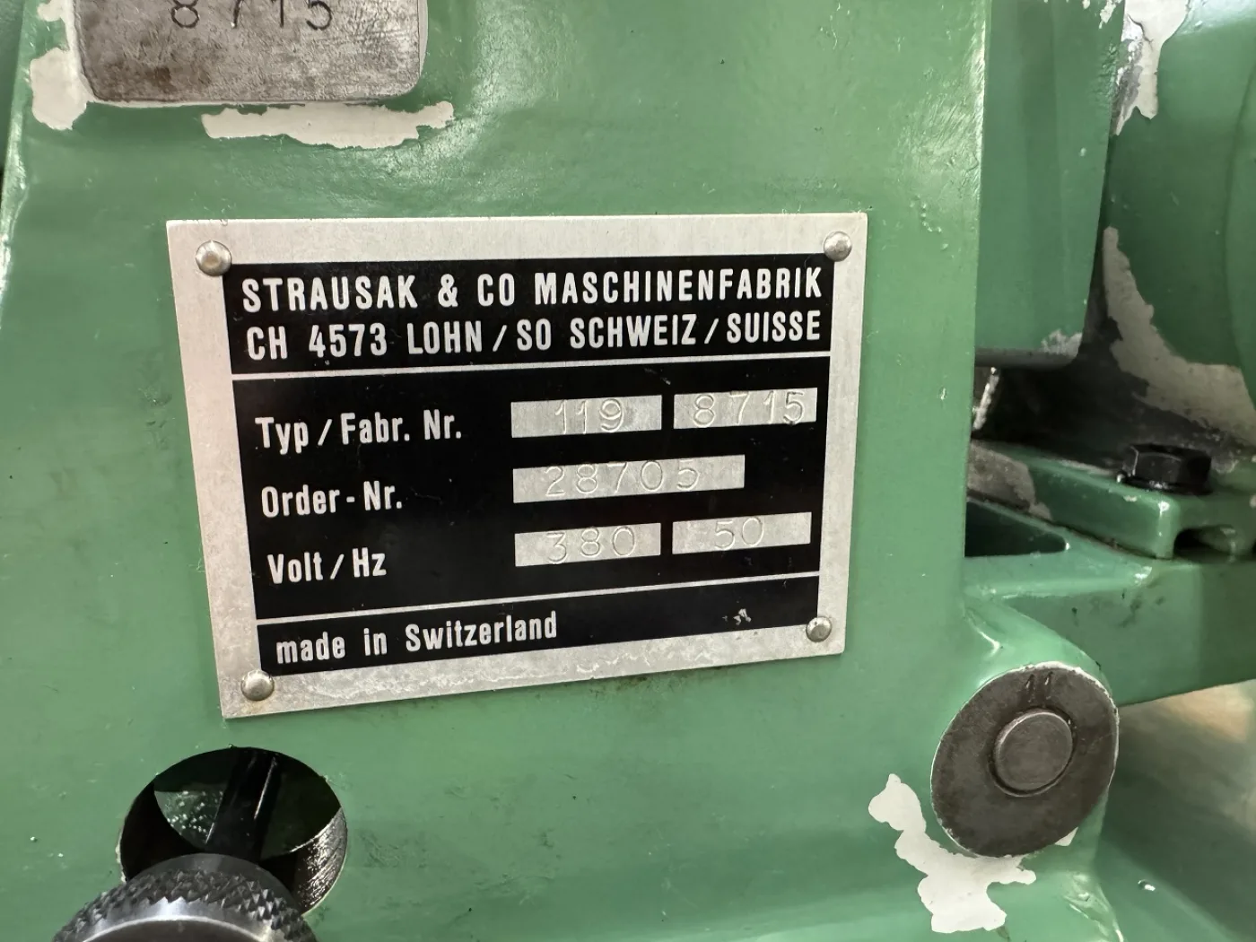 ROLLIERMASCHINE “STRAUSAK” TYP 119 - 3